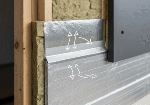 Praktyczne zastosowanie folii paroizolacyjnej z warstwą aluminium w budownictwie energooszczędnym.