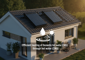 Zestaw solarny do CWU: Kalkulacja opłacalności w małym domu jednorodzinnym.